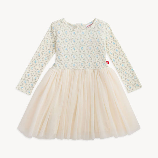 ELOISE WAFFLE LONGSLEEVE DRESS