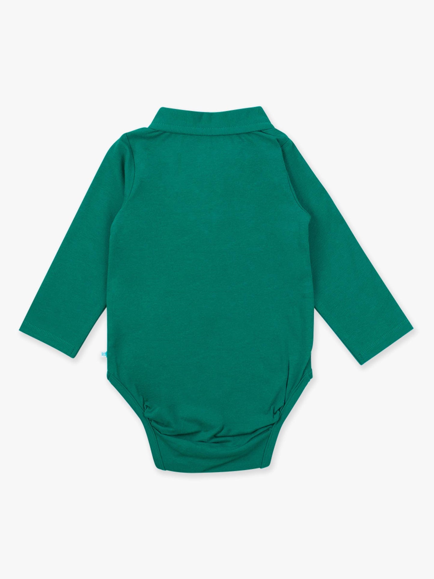 Emerald Green Knit Polo Bodysuit