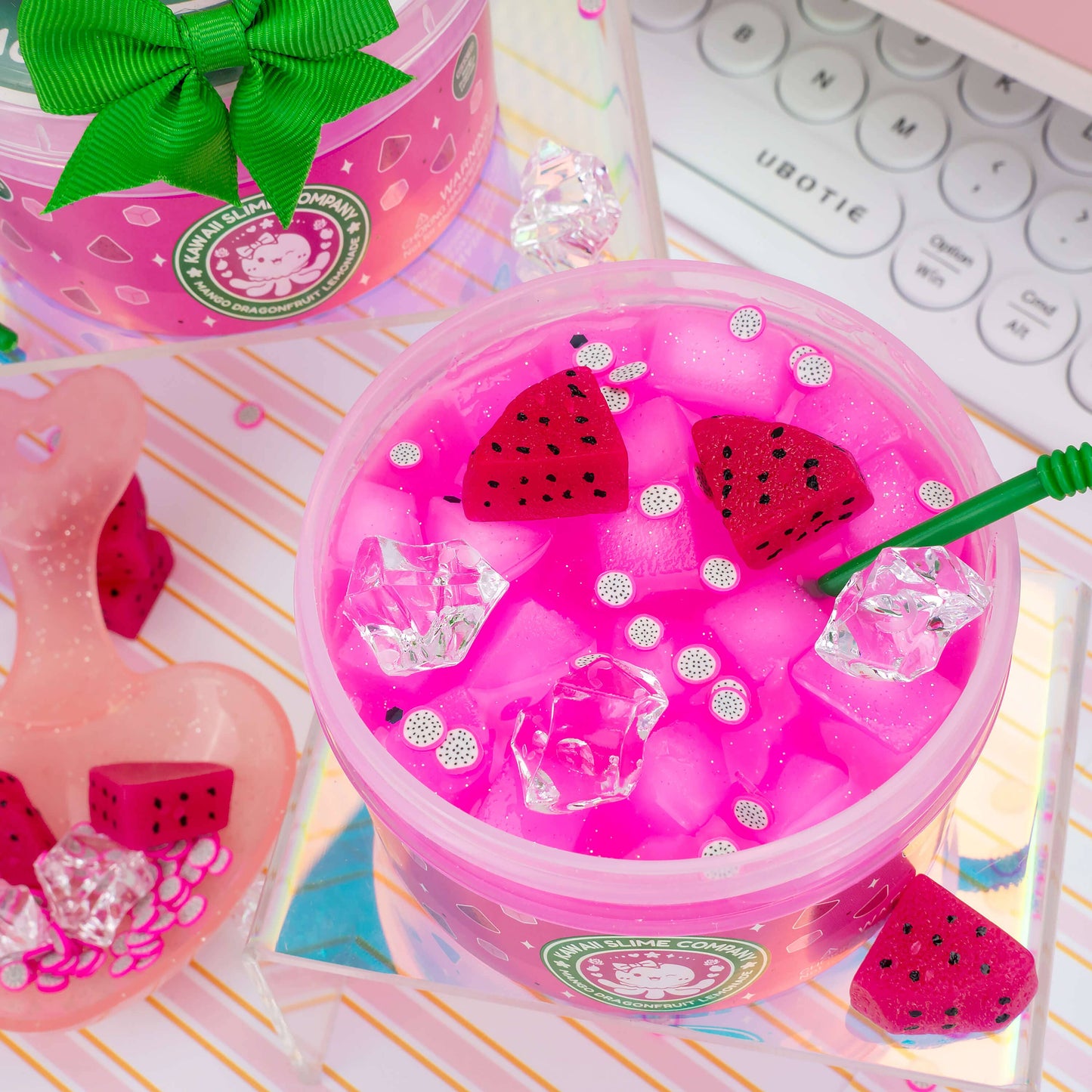 Mango Dragonfruit Lemonade Refresher Slime