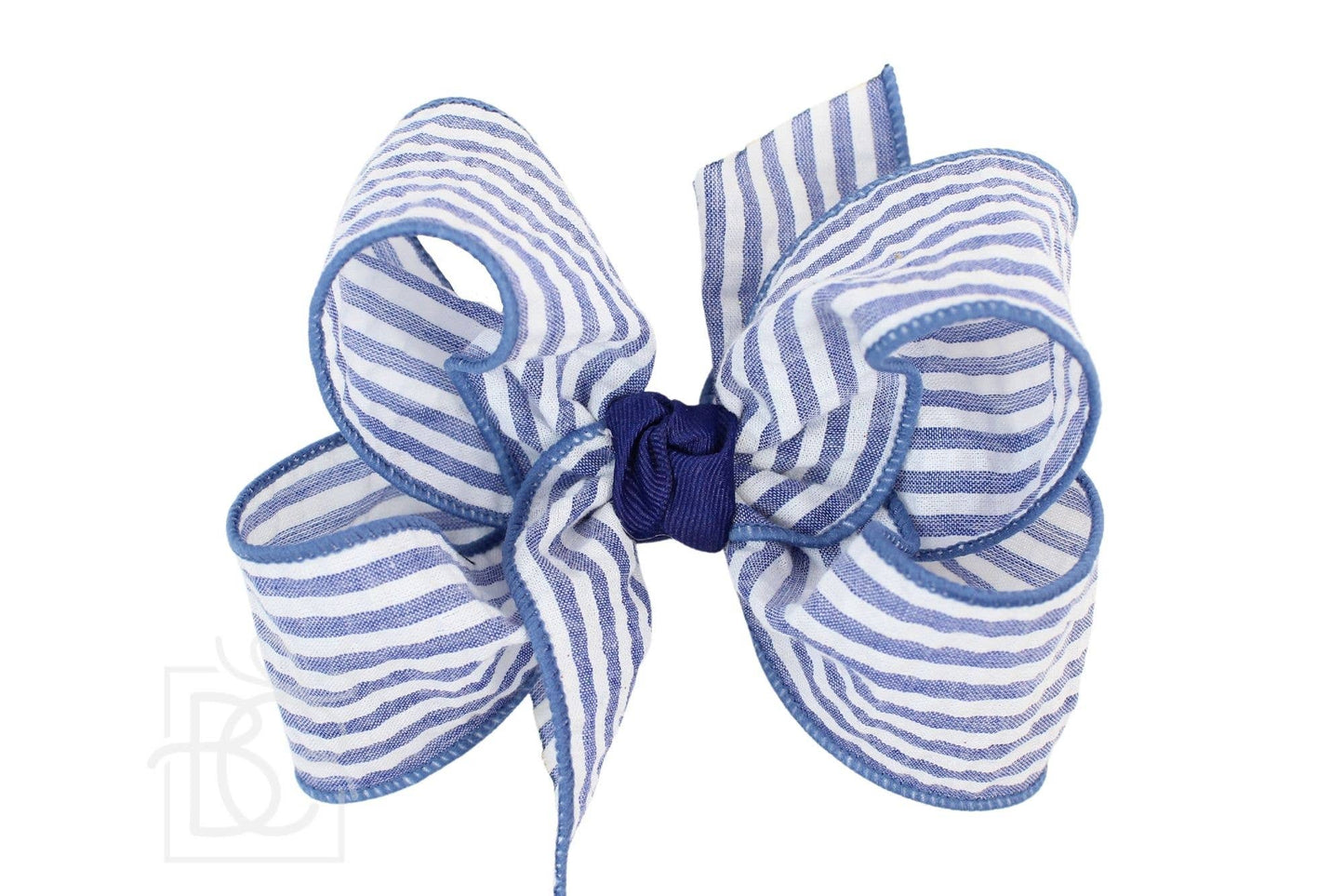SEERSUCKER BOW ON CLIP