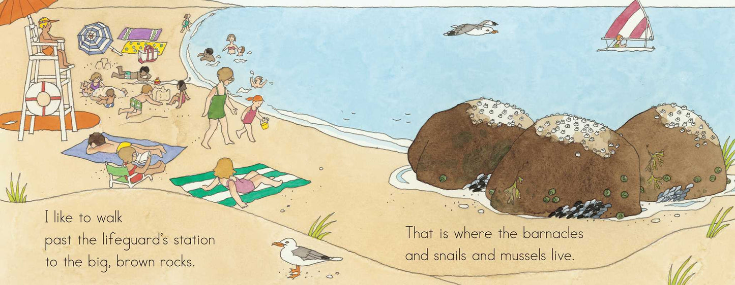 At the Beach by Anne Rockwell
