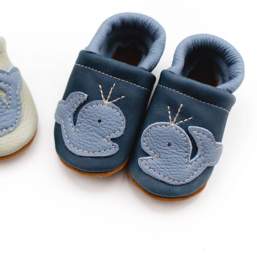 Whale Leather Moccs