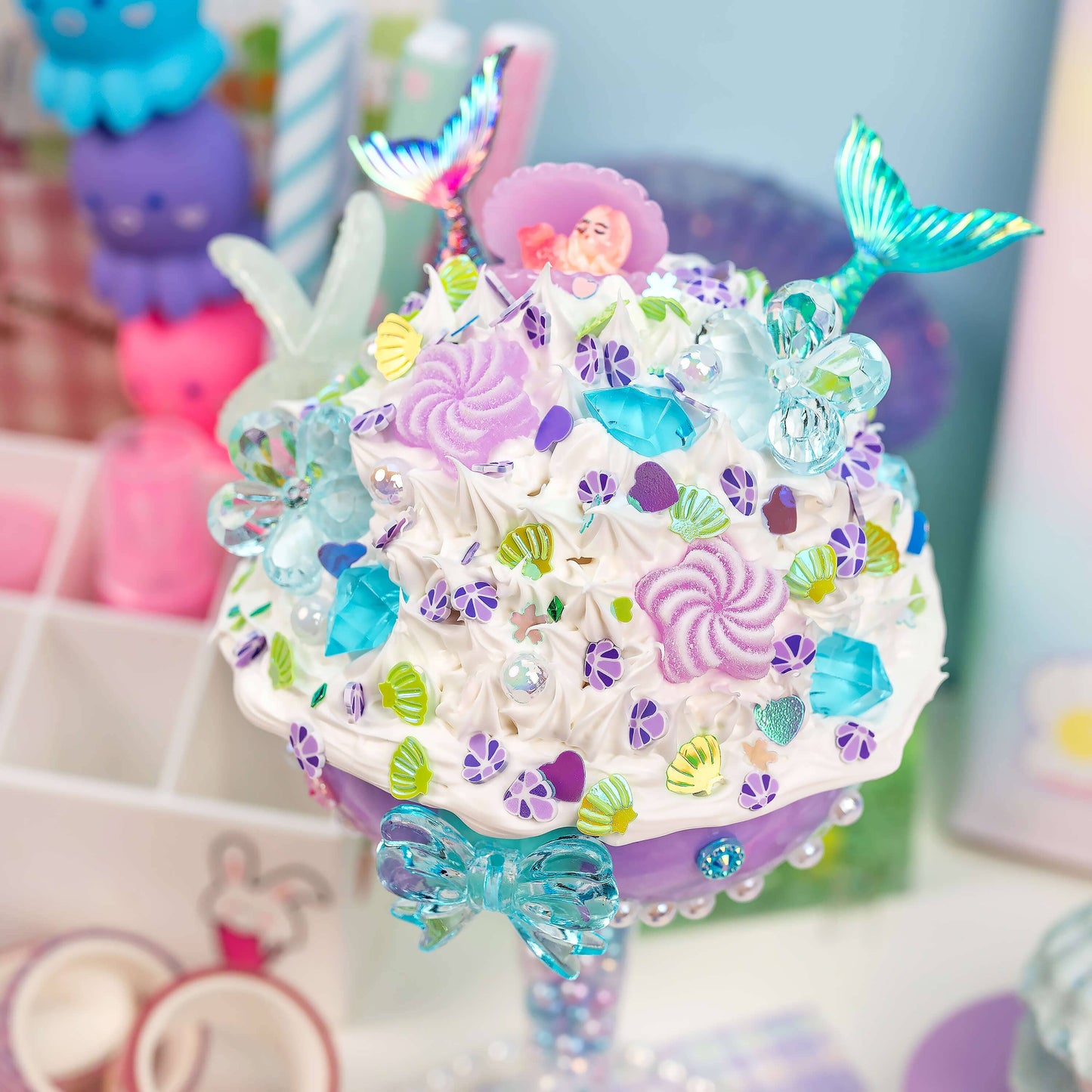 Play & Display Mermaid Parfait Clay Cafe Kit