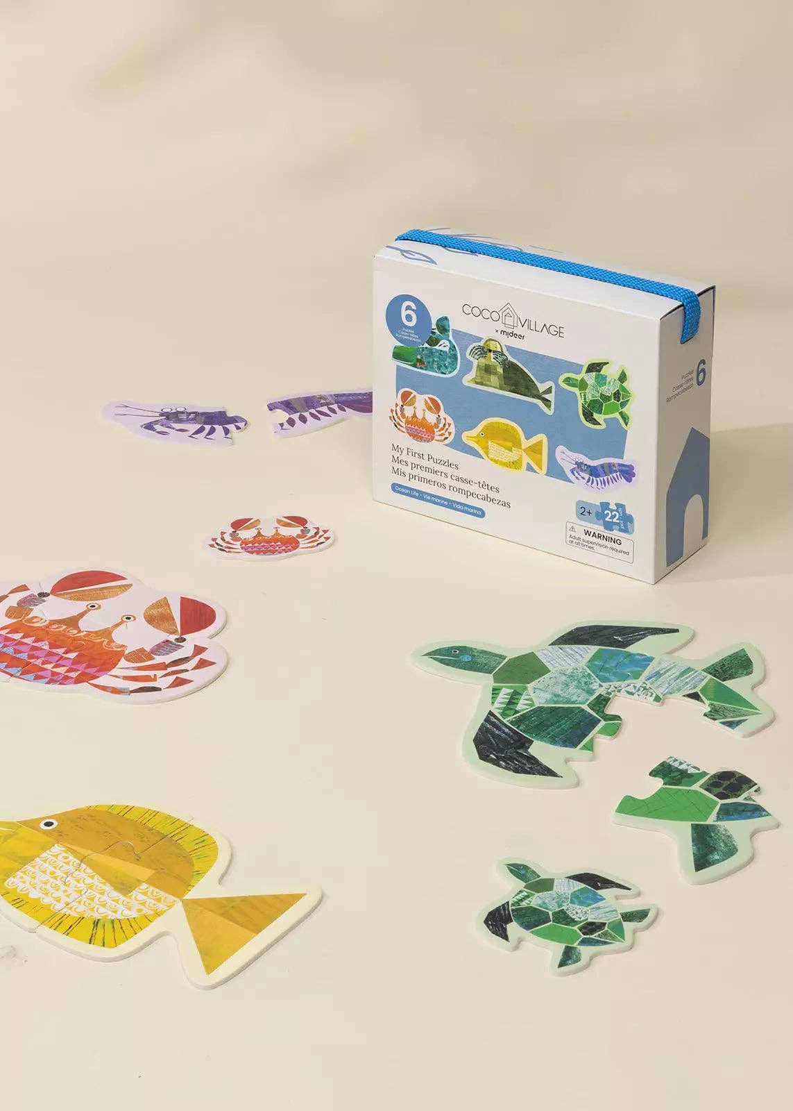 My first Puzzles - Ocean Life (6 puzzles)