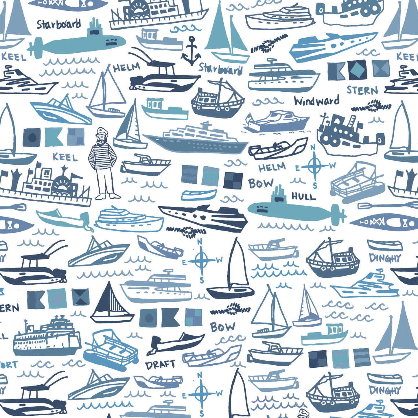Boats Polo Shirt