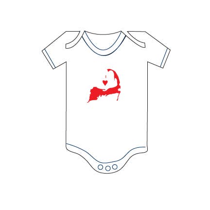 Onesie I "Heart" Cape Cod