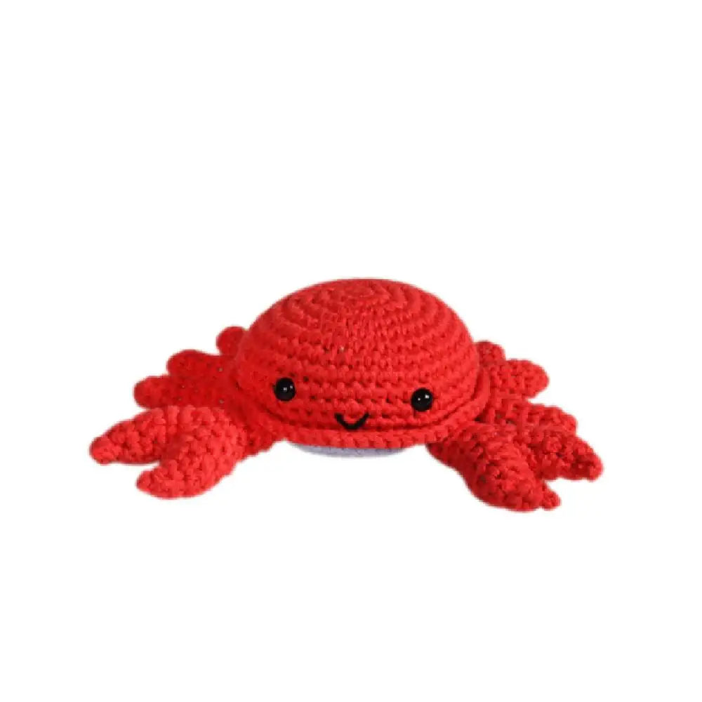 Crab Hand Crochet Rattles - 2 Colors