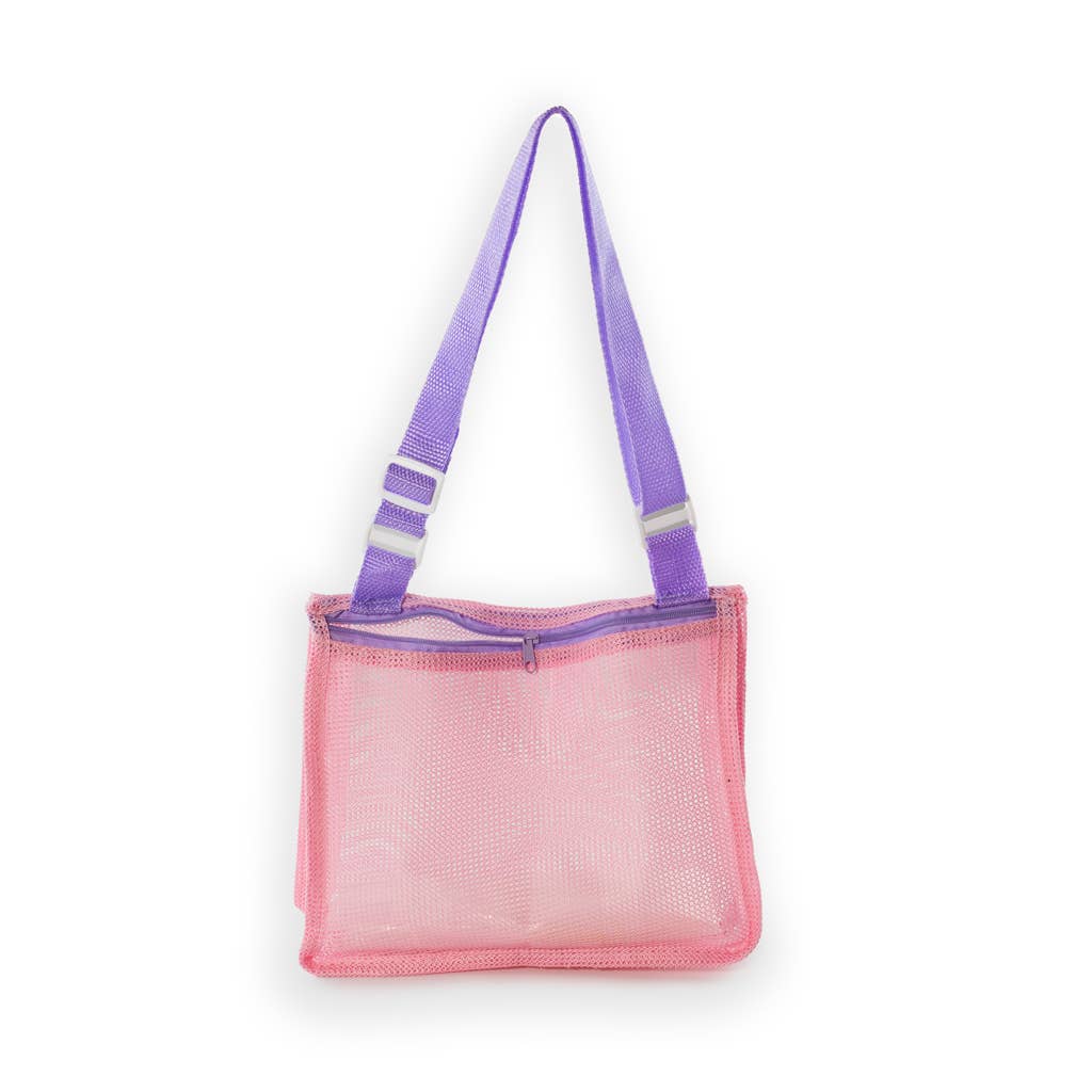 Kids Mesh Shell Collecting Beach Bag