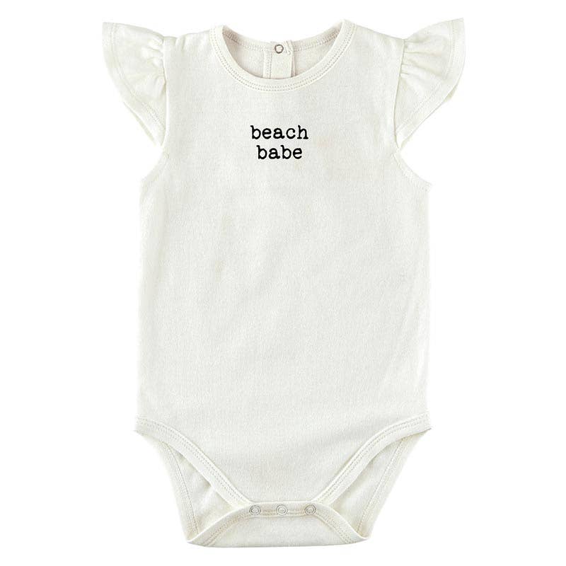 Ruffle Sleeve Beach Babe