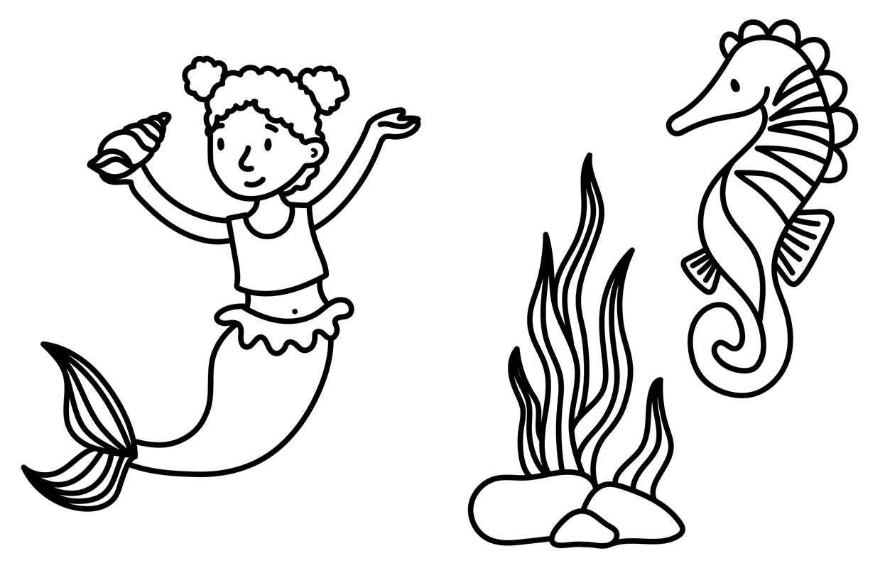 My First Big Book of Mermaids by Little Bee Books