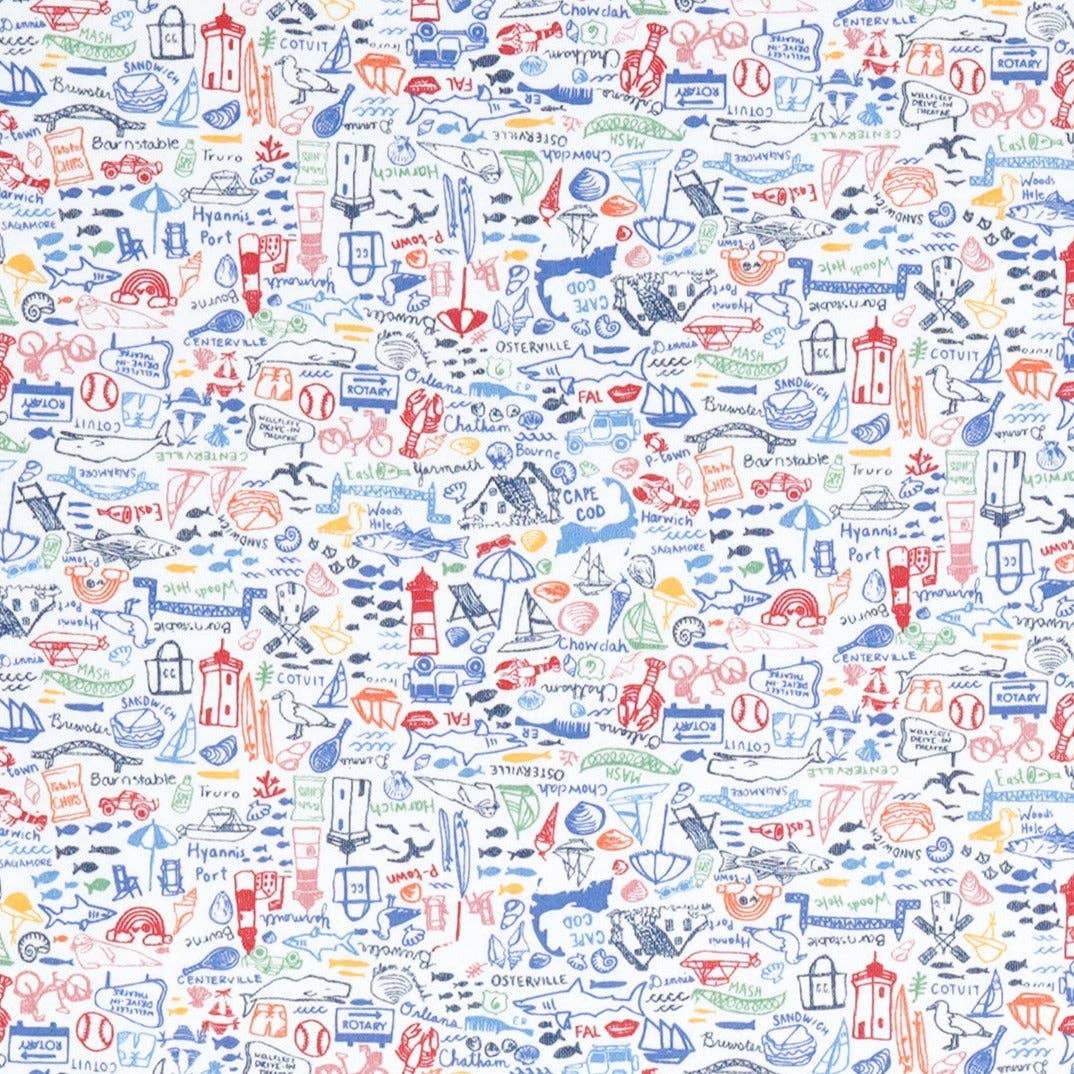 Cape Cod Short Sleeve Baby Body Suit