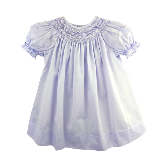 Bishop Smocked Daygown with Pearls