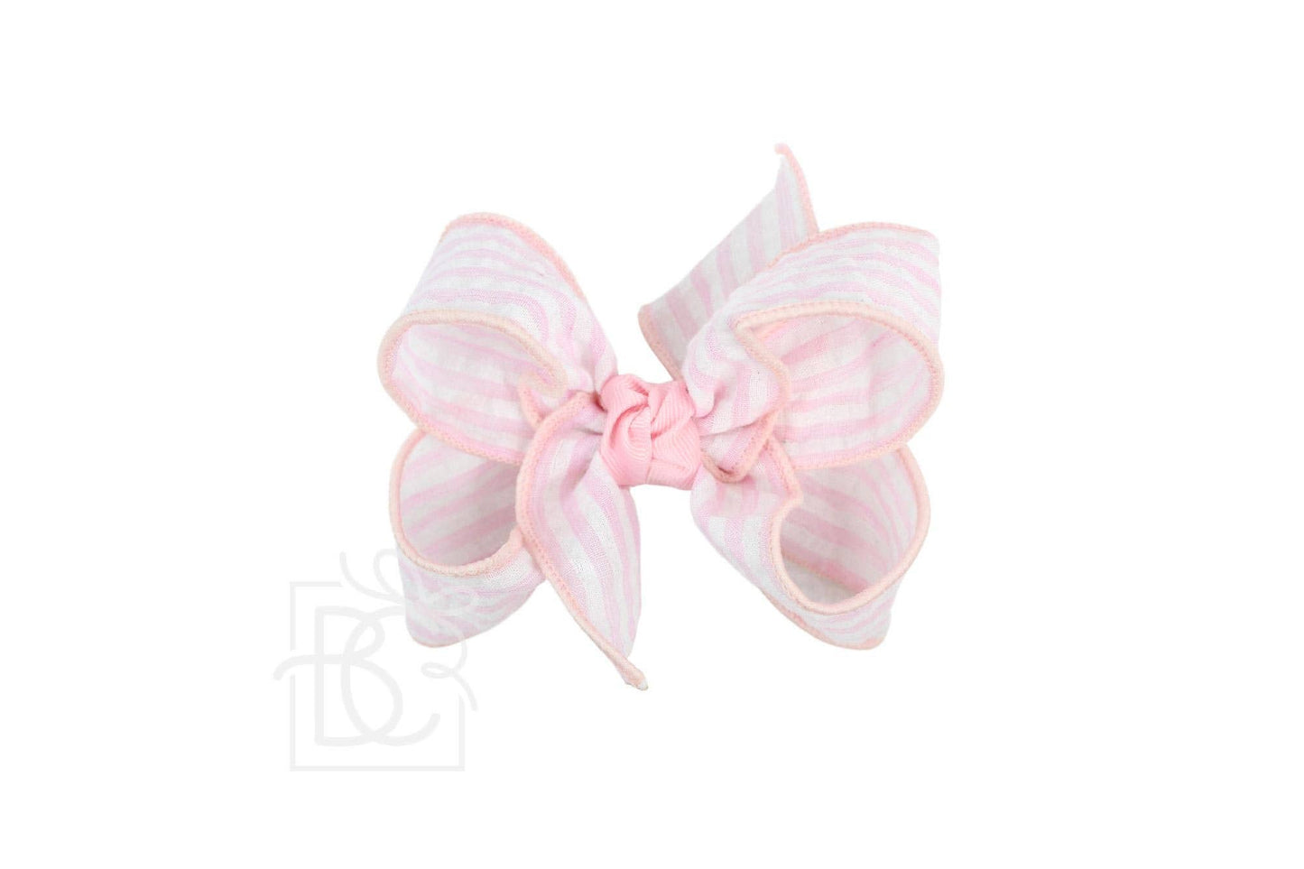 SEERSUCKER BOW ON CLIP