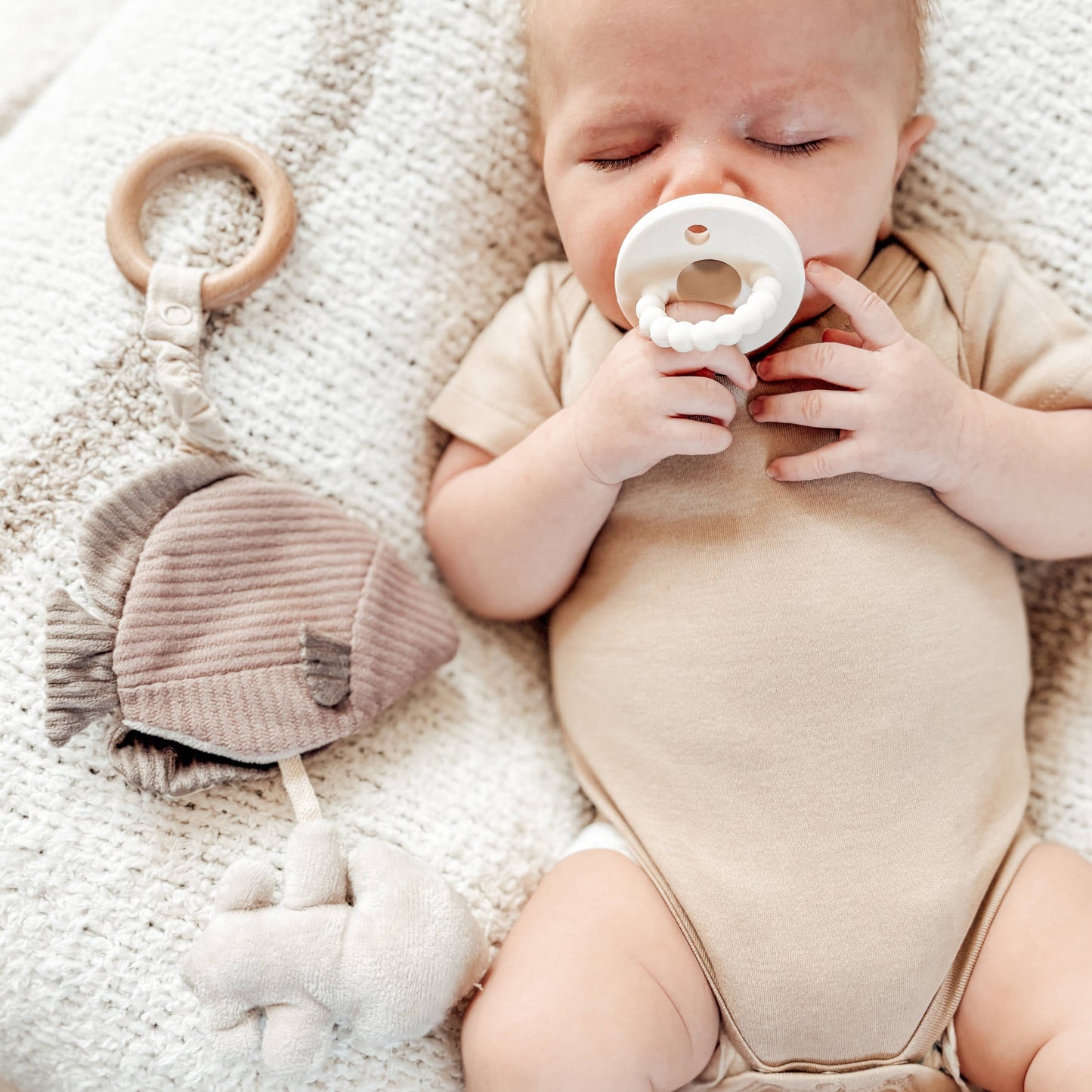 ANGEL FISH // Handheld Rattle for Baby
