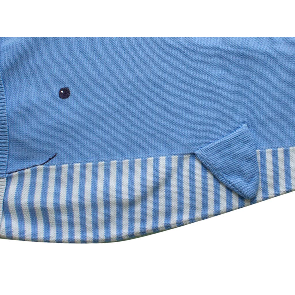 Whale Knit Blanket