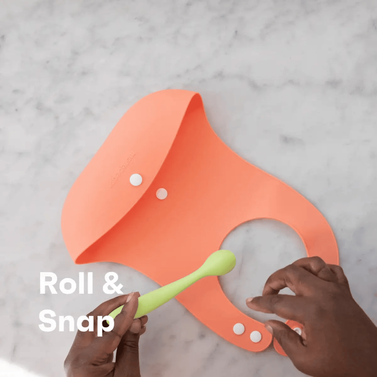 Roll & Snap Bib