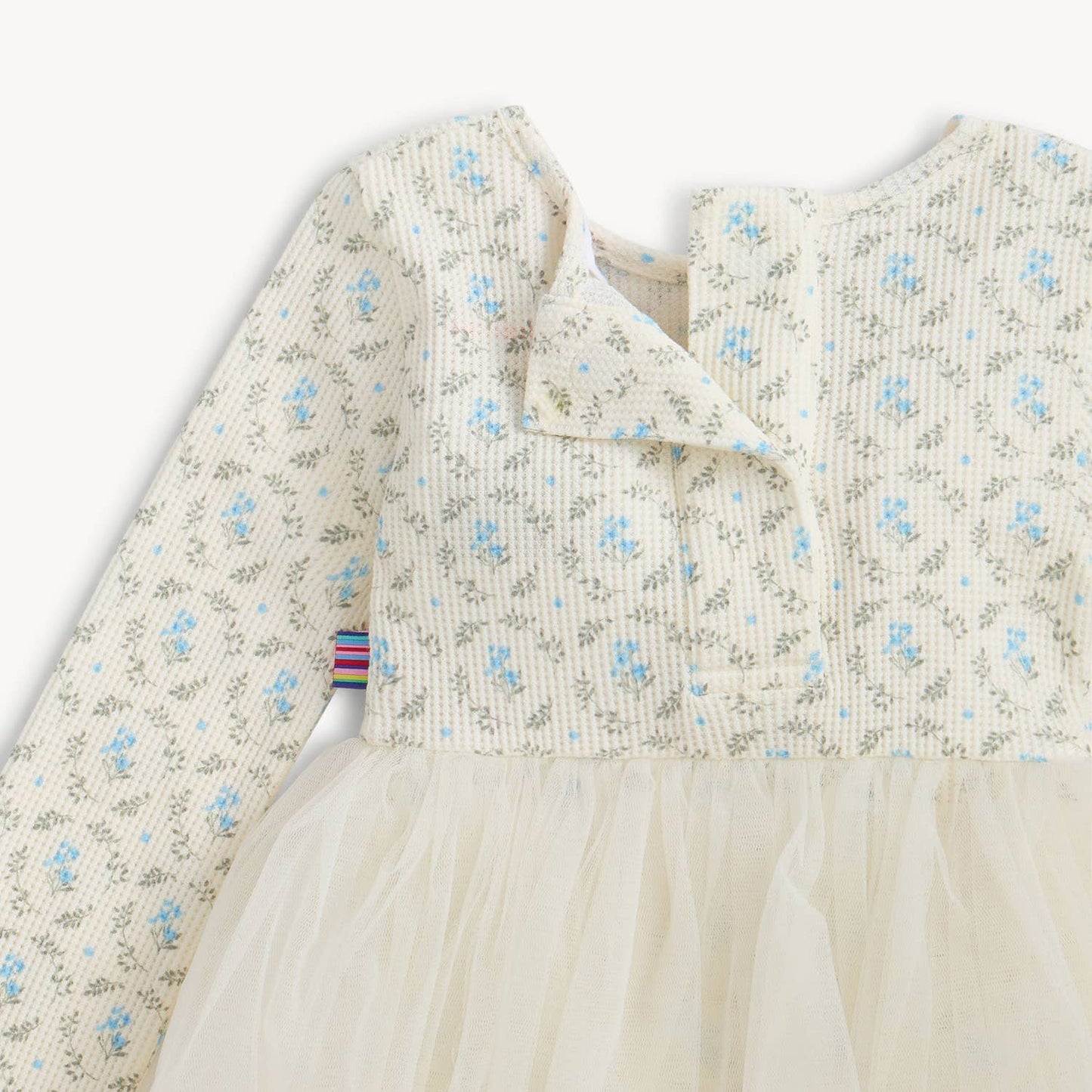 ELOISE WAFFLE LONGSLEEVE DRESS