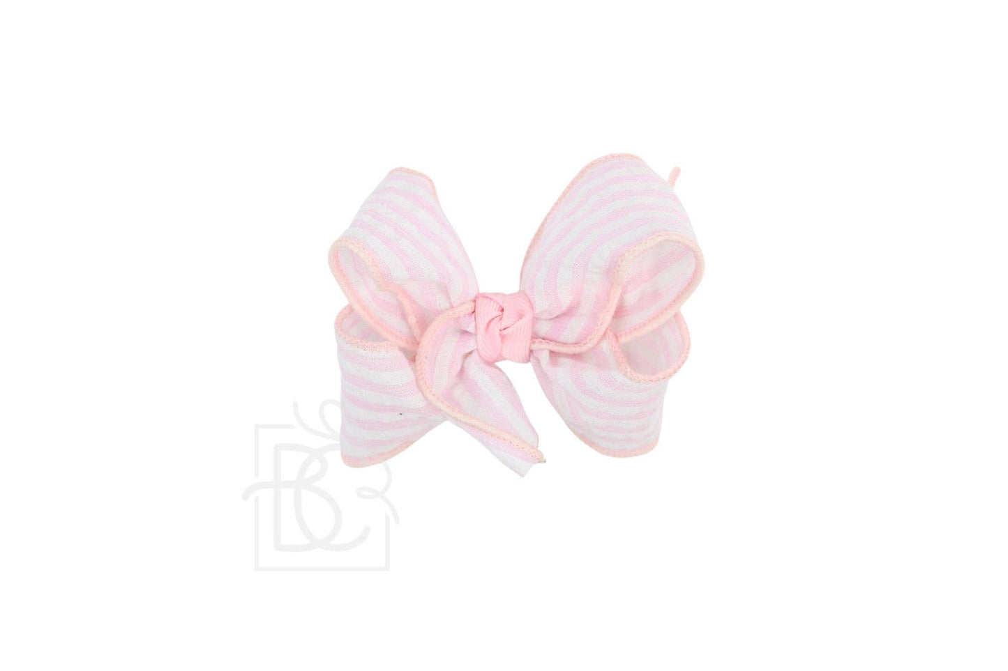 SEERSUCKER BOW ON CLIP