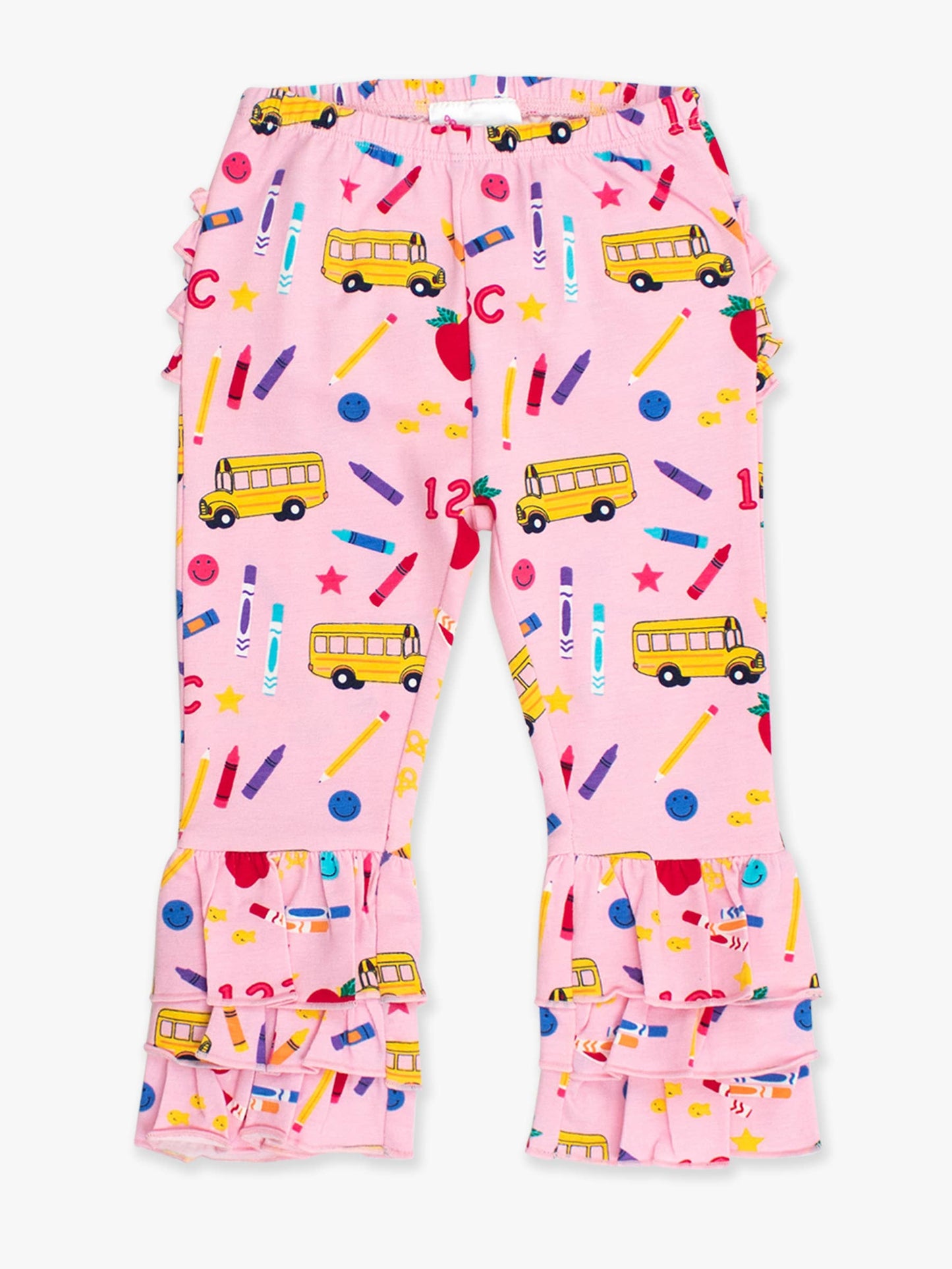 School House Ruffle Flare Pants