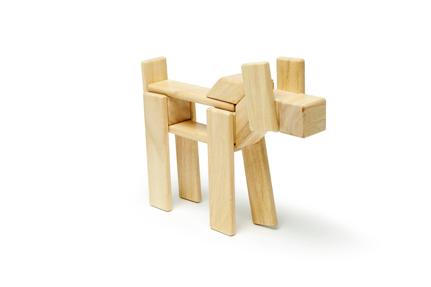 24 Piece Magnetic Wooden Block Set