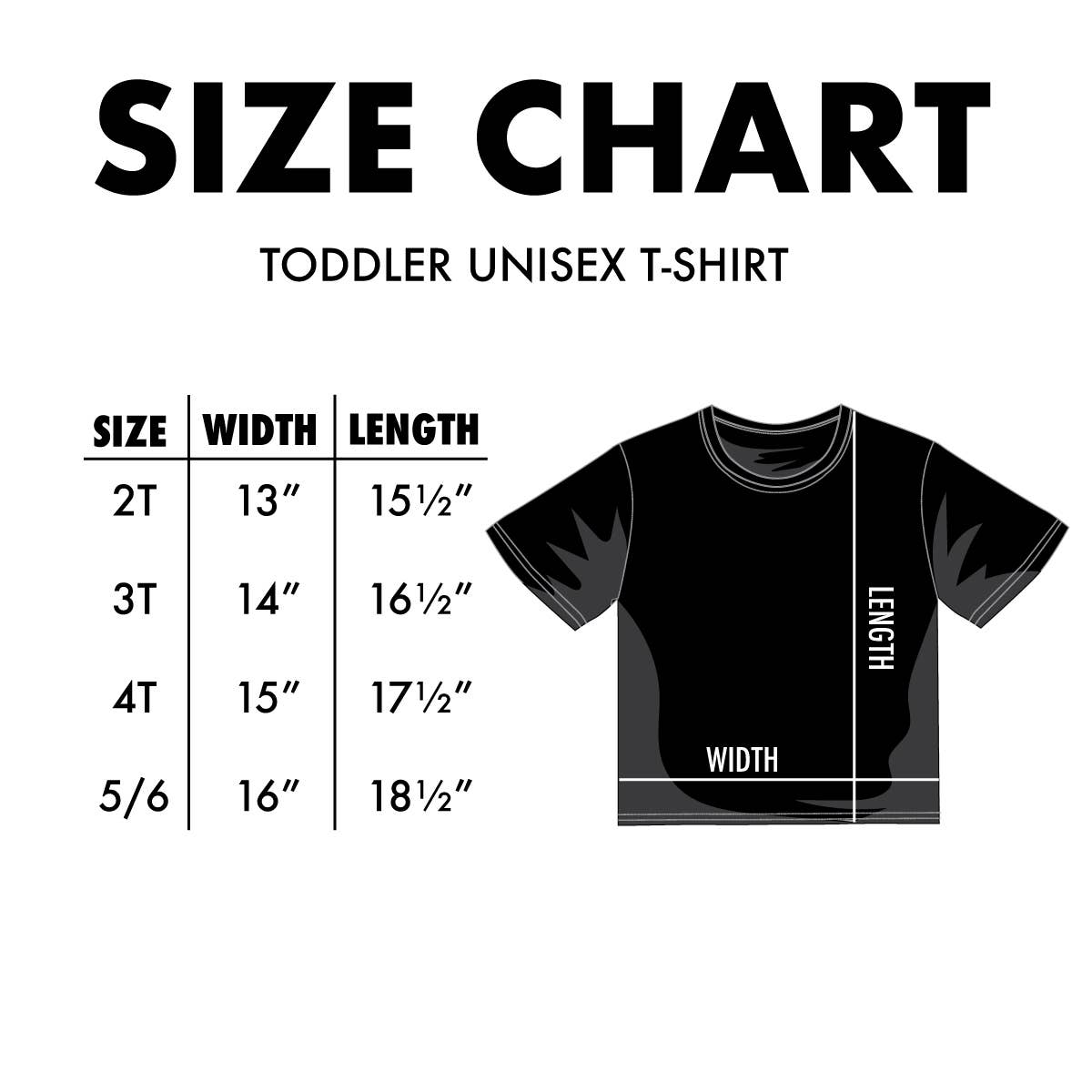 Doodles T-Shirt Toddler 2T-5/6