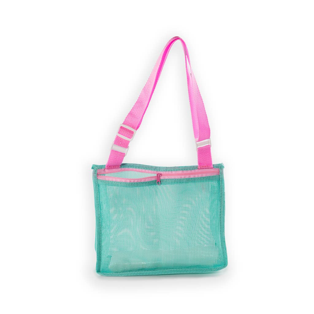 Kids Mesh Shell Collecting Beach Bag