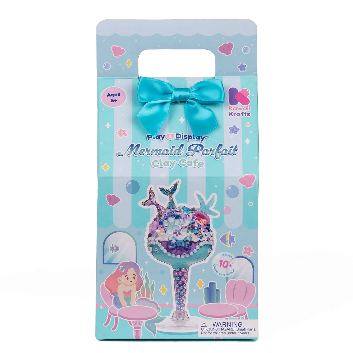 Play & Display Mermaid Parfait Clay Cafe Kit