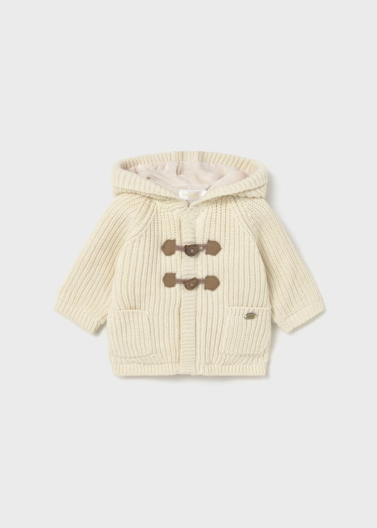 Newborn Lined Knit Cardigan