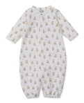 Teddy Bear Jacquard Convertible Gown