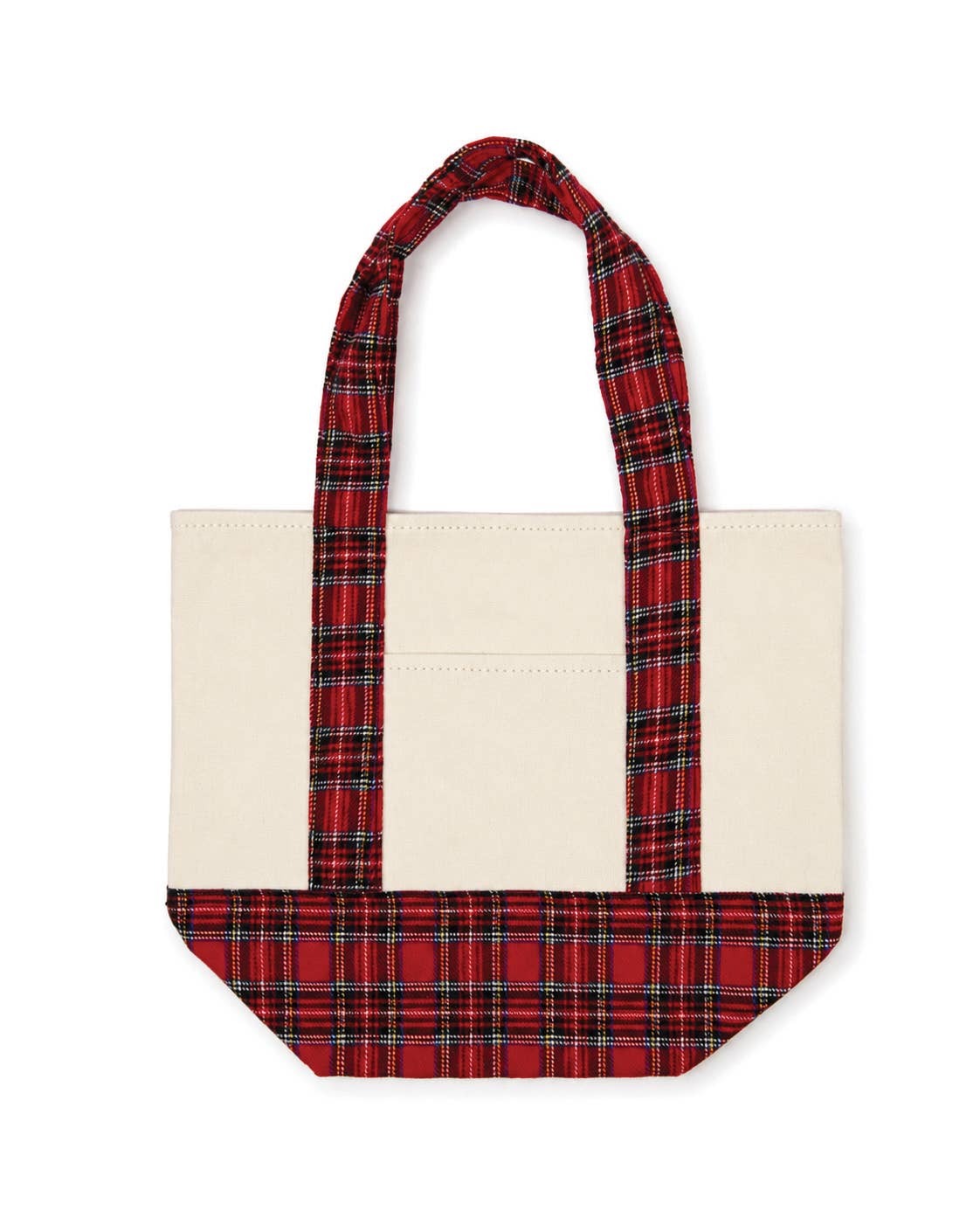 Personalized Tartan Mini Tote Bag