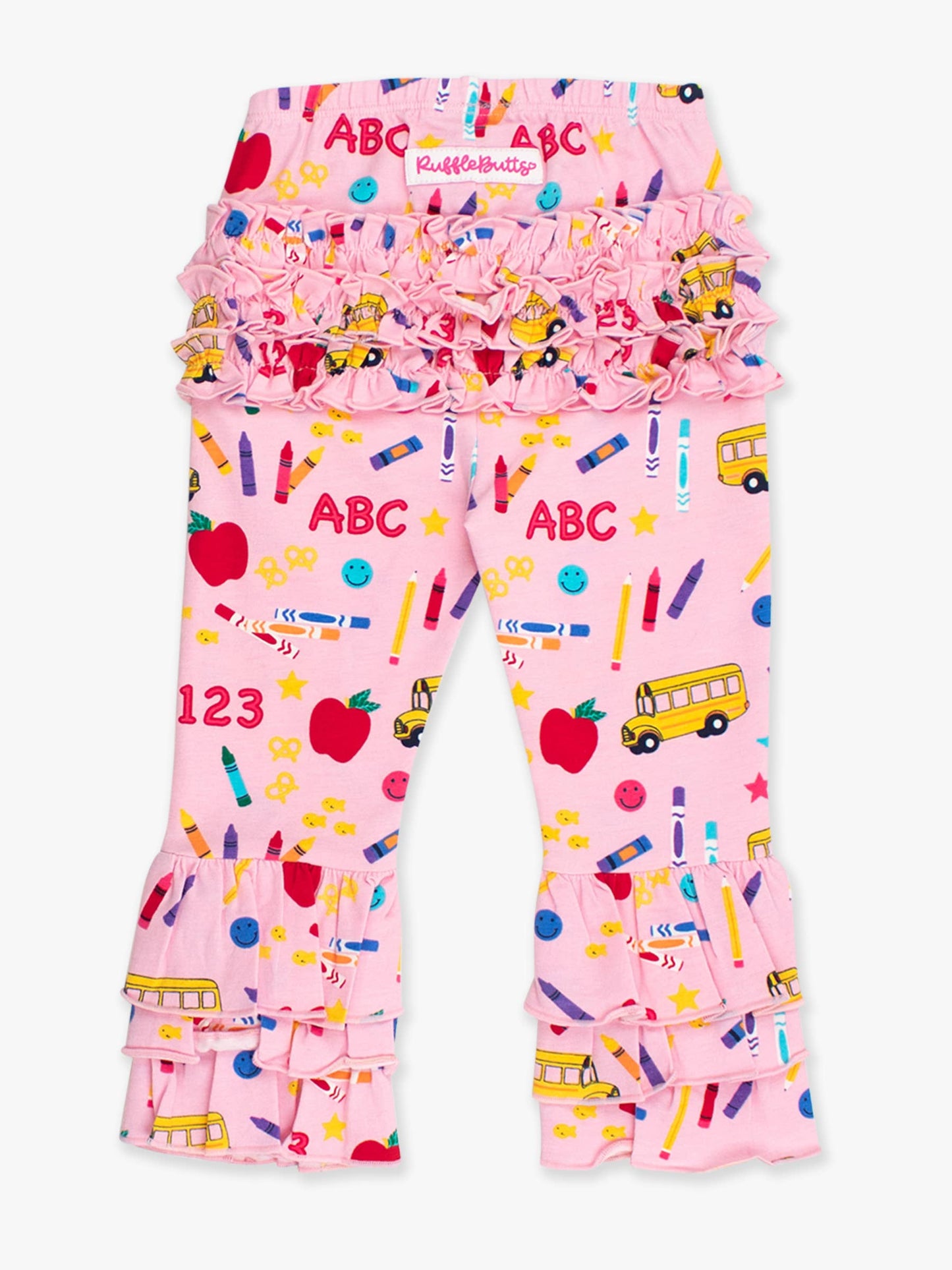 School House Ruffle Flare Pants