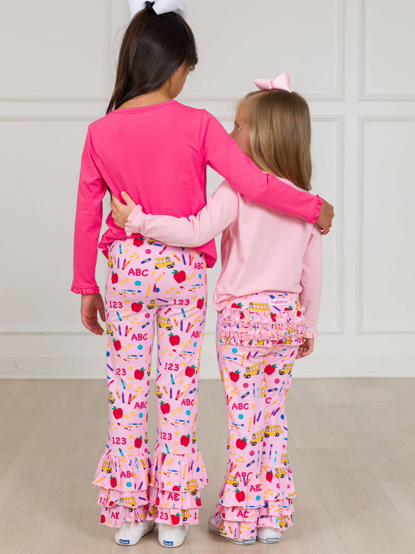 School House Ruffle Flare Pants