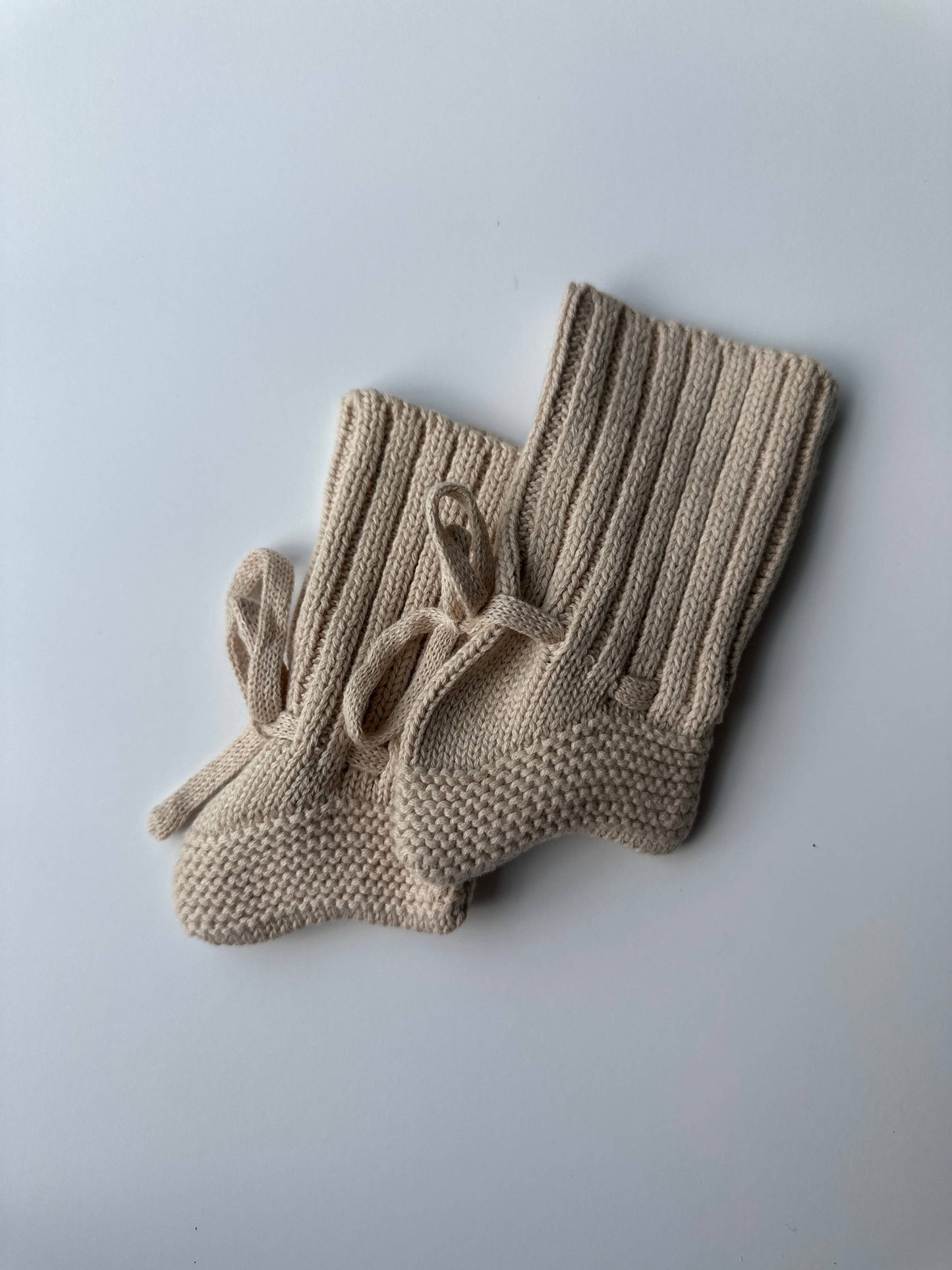 Cotton Baby Sweater, Hat & Booties Set – 0-3 Months