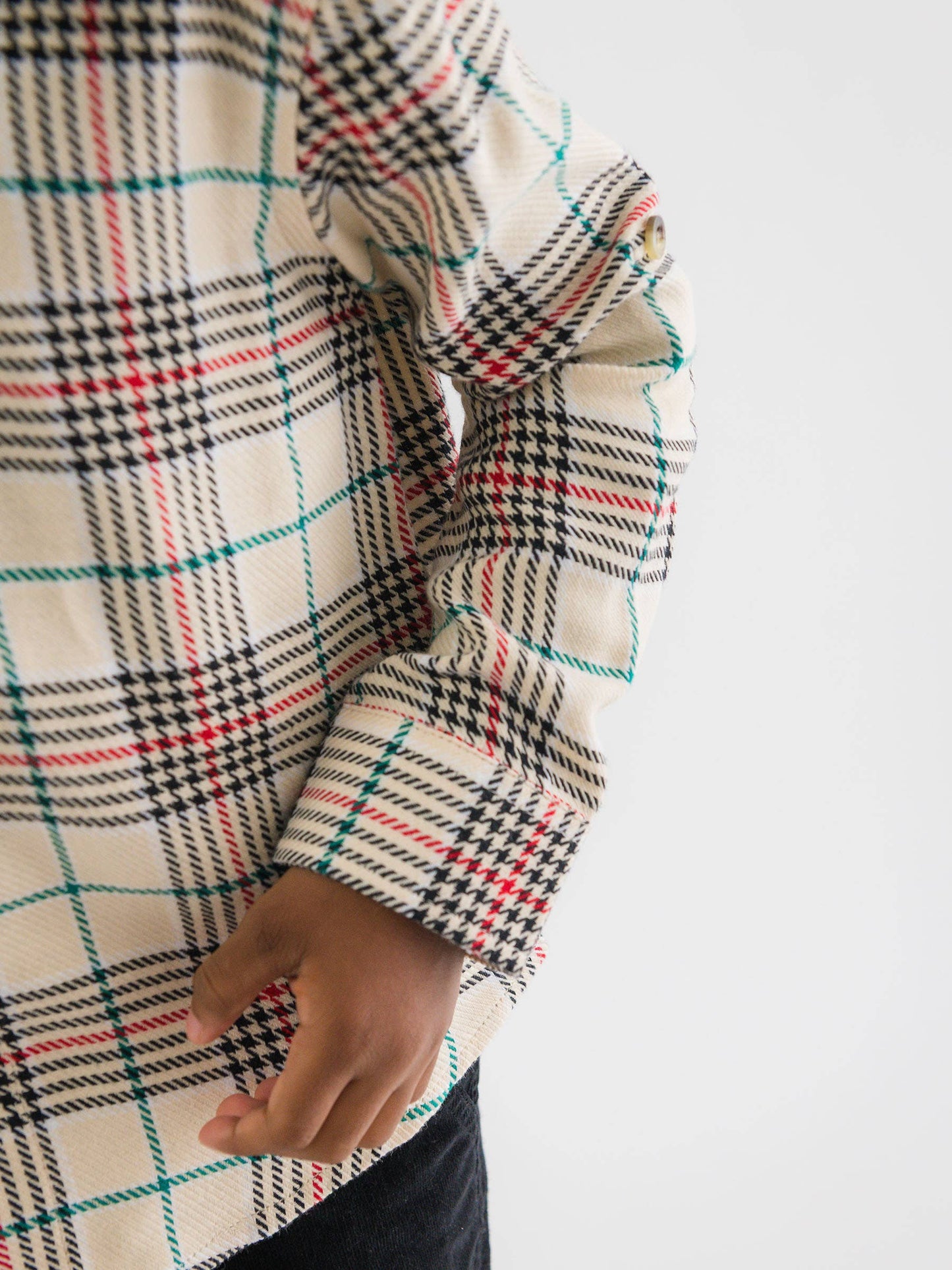 Plaid Long Sleeve Button Down Shirt