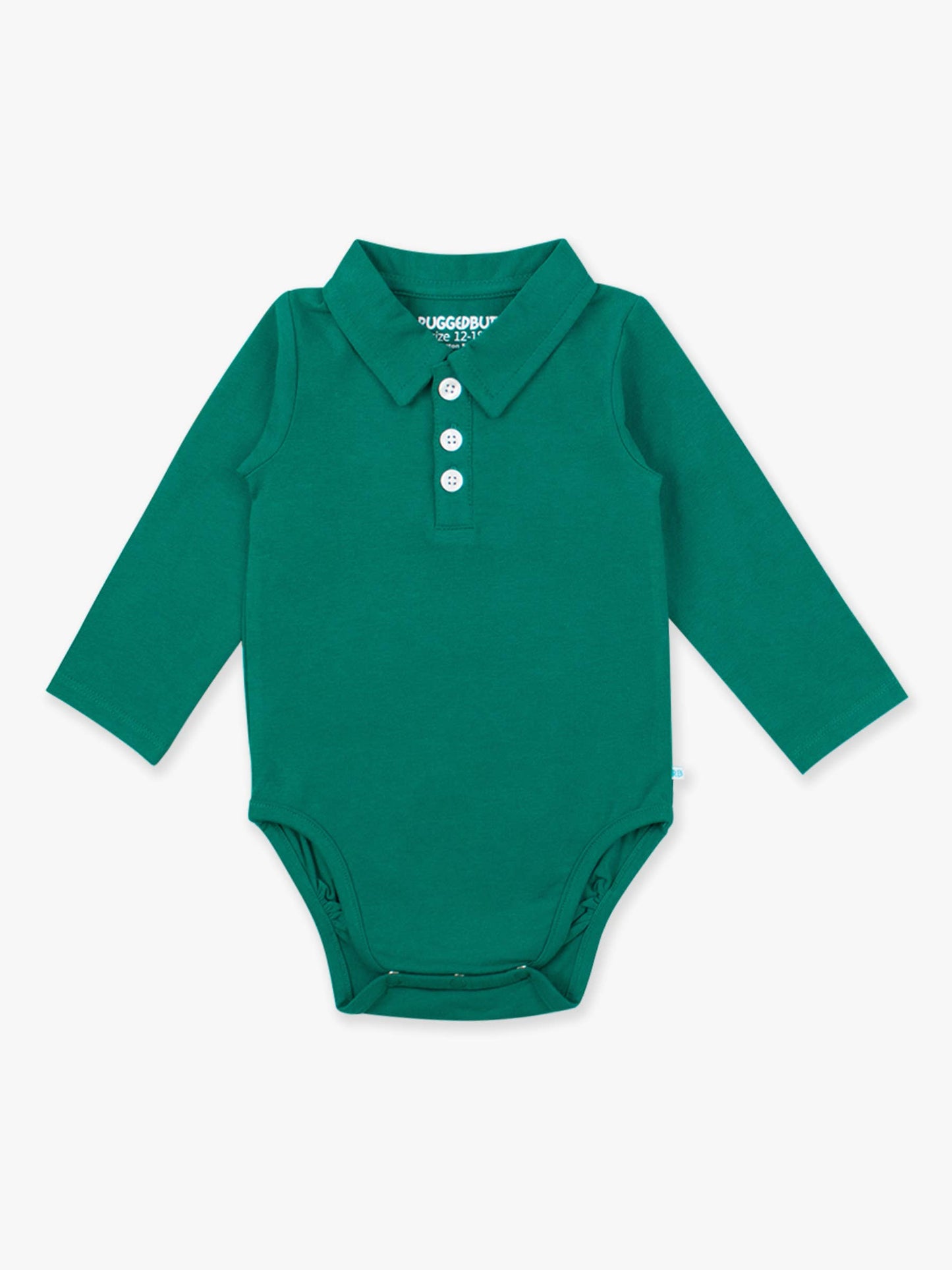 Emerald Green Knit Polo Bodysuit