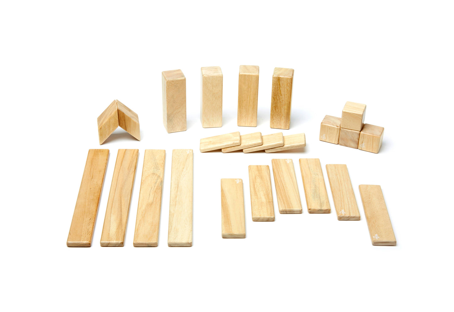 24 Piece Magnetic Wooden Block Set