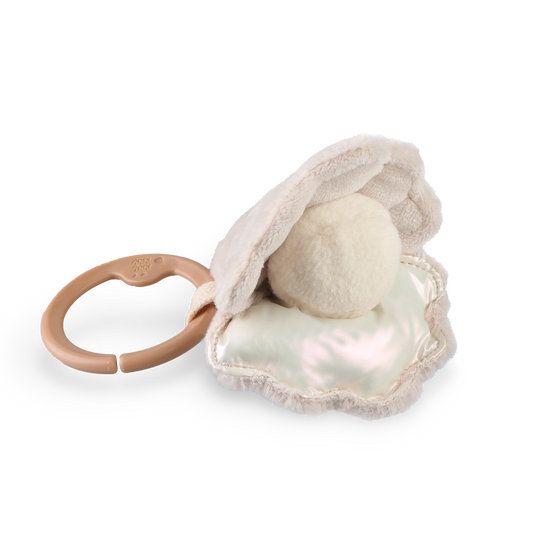 Oyster // Handheld Rattle for Baby