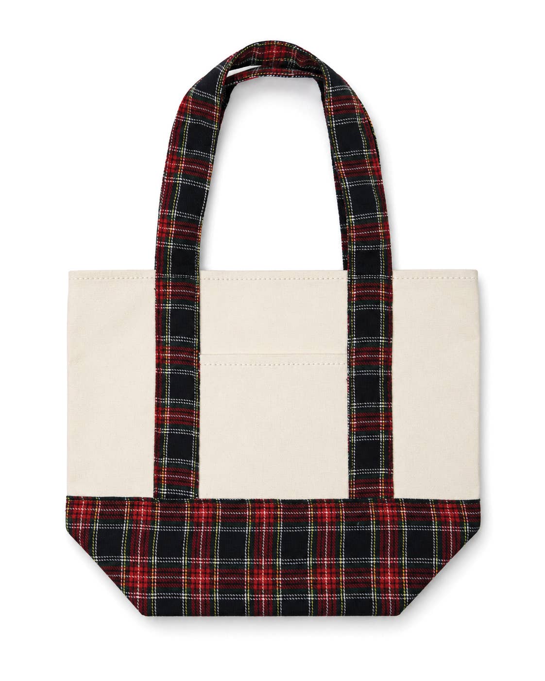 Personalized Tartan Mini Tote Bag