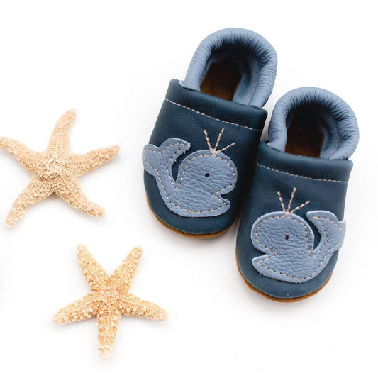 Whale Leather  Moccs