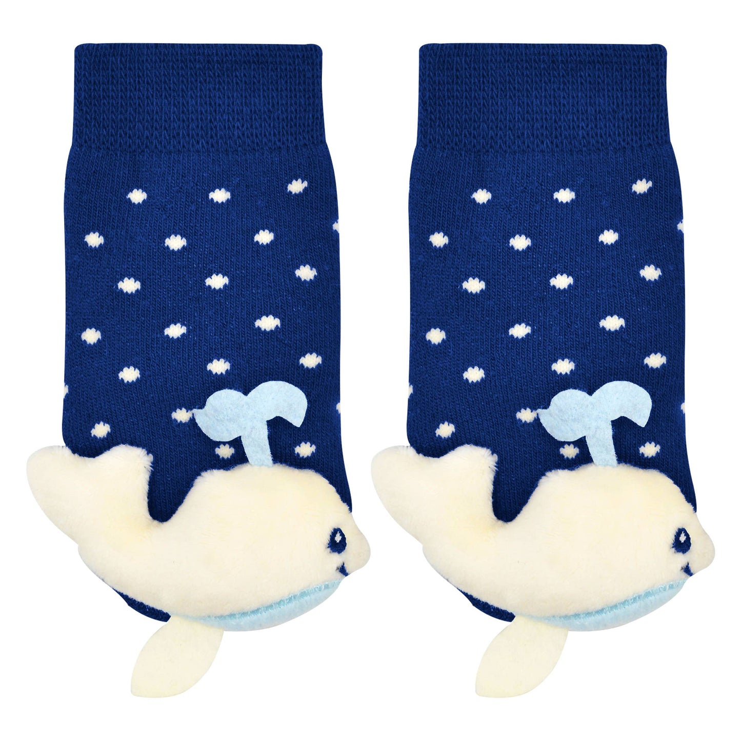 Baby Whale Boogie Toes Rattle Socks