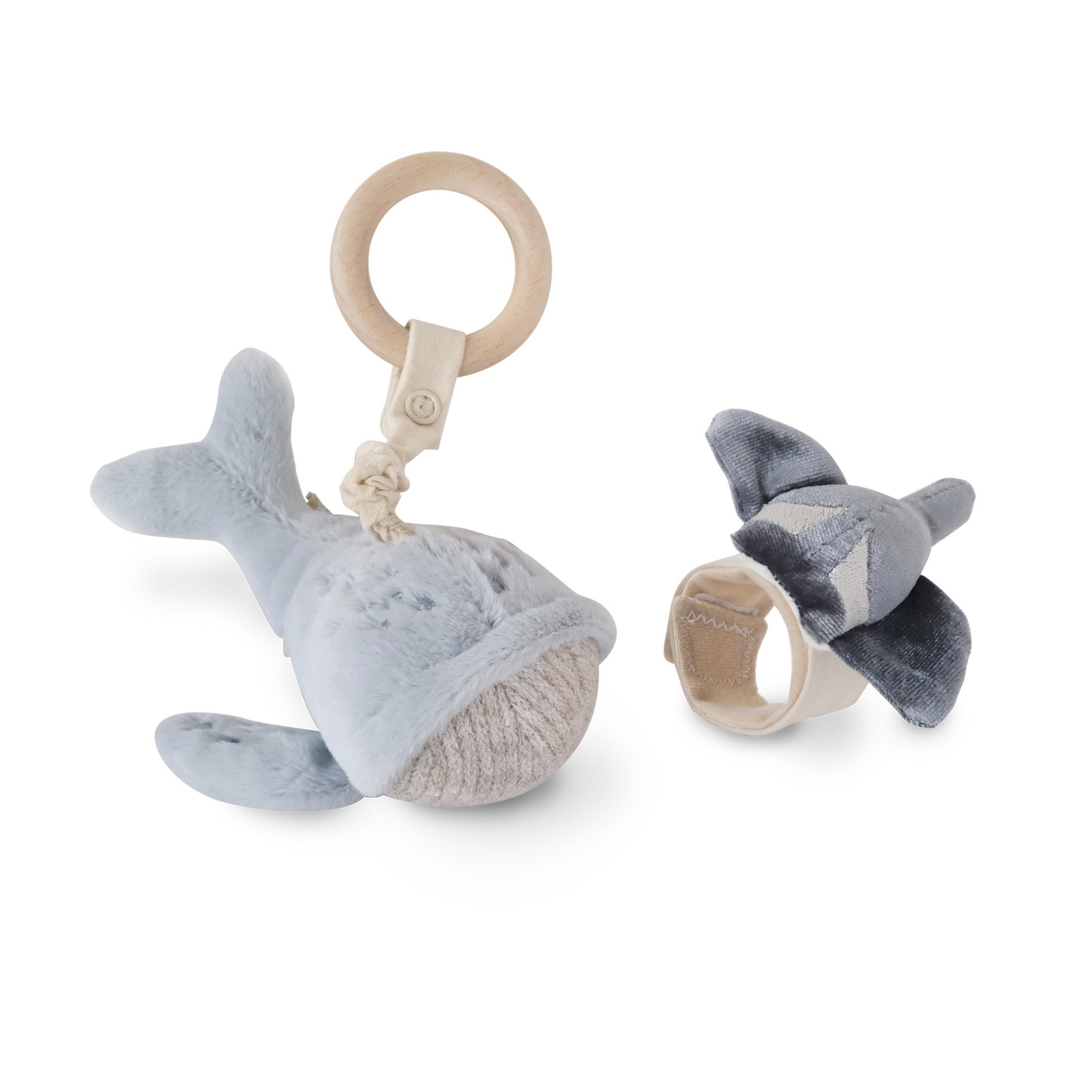UNDER THE SEA rattle set // Handheld Rattle for Baby
