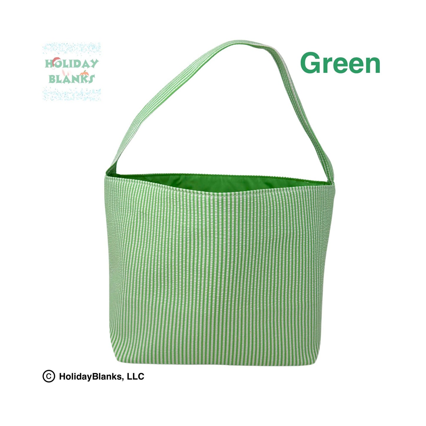 Seersucker Basket