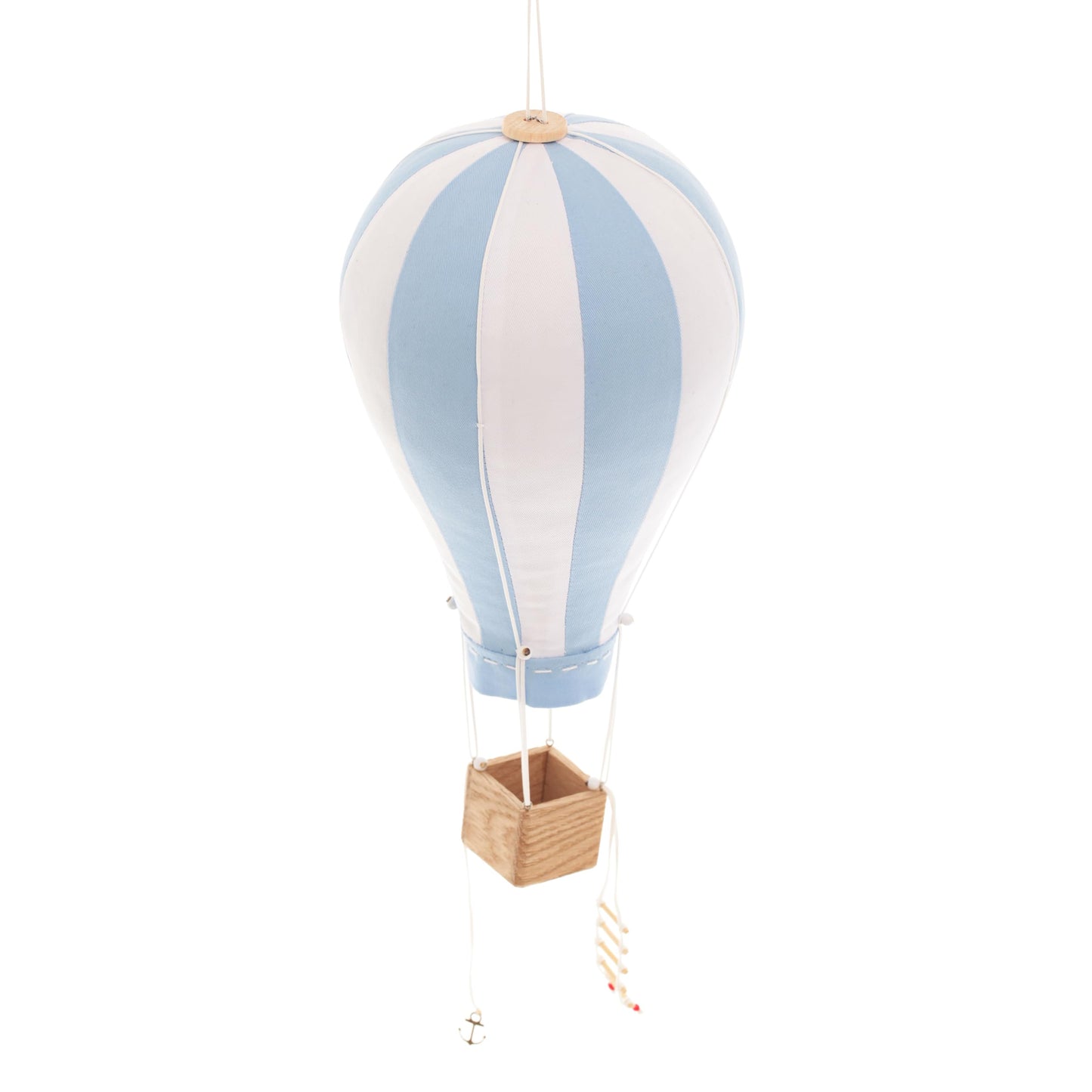 Baby blue hot air balloon
