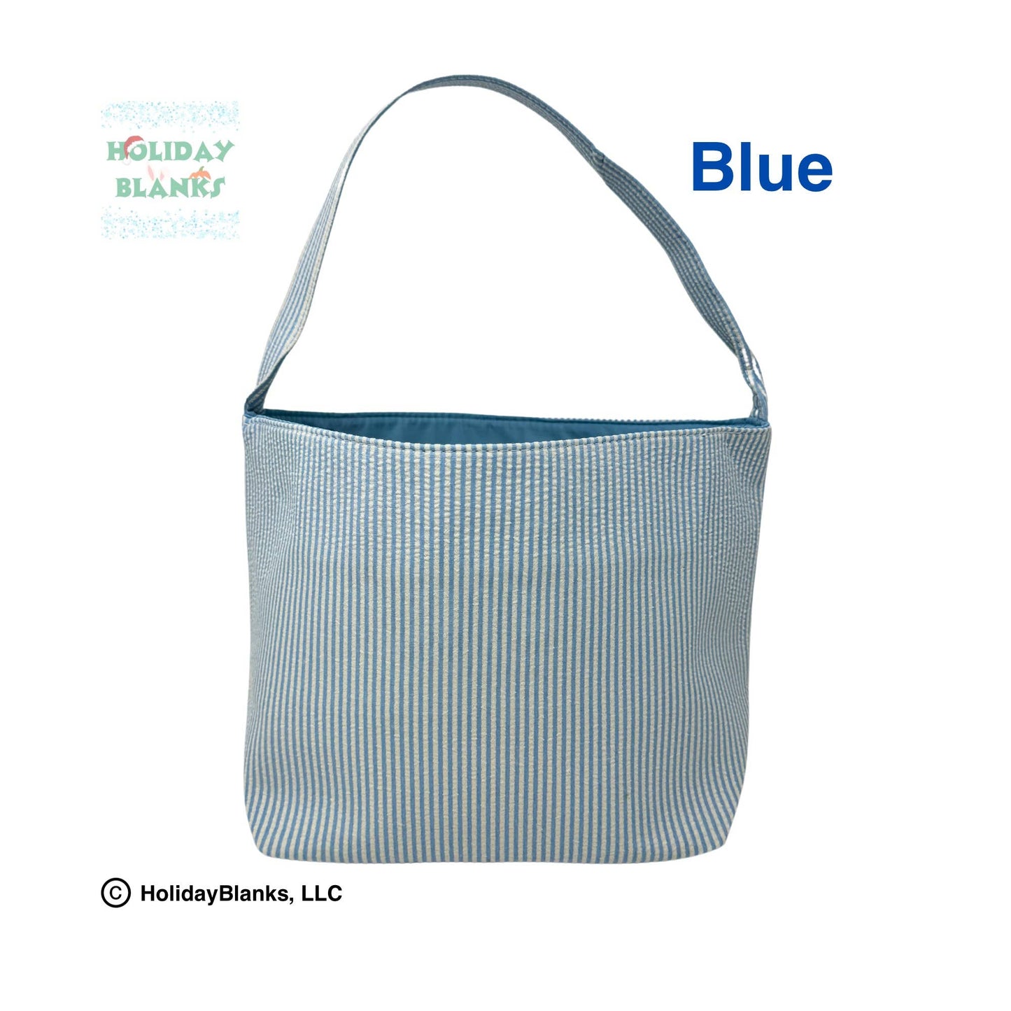 Seersucker Basket