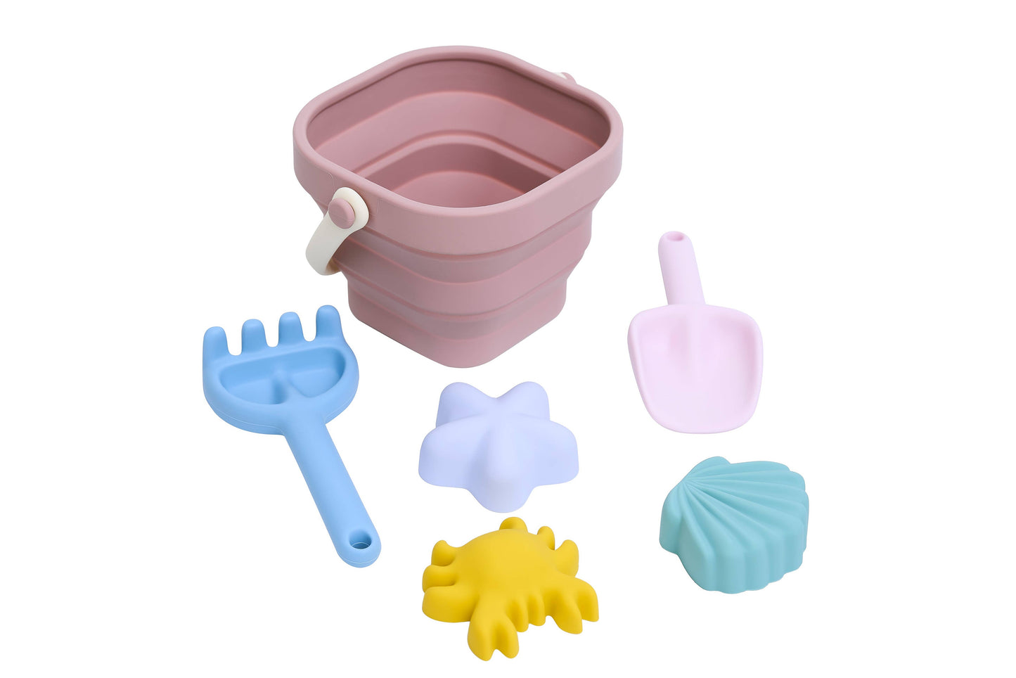 Silicone Beach Toy Set Mauve
