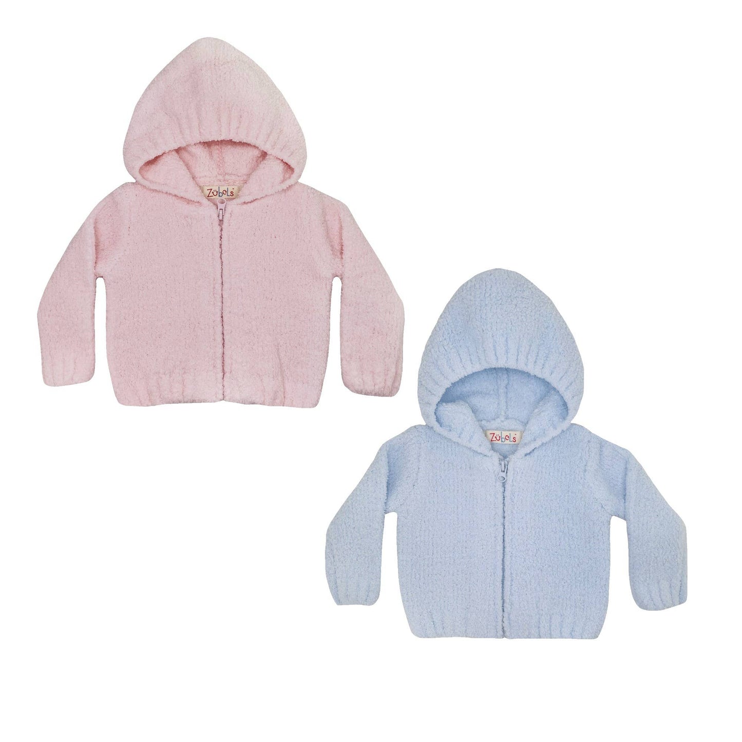 Chenille Hooded Zip Up