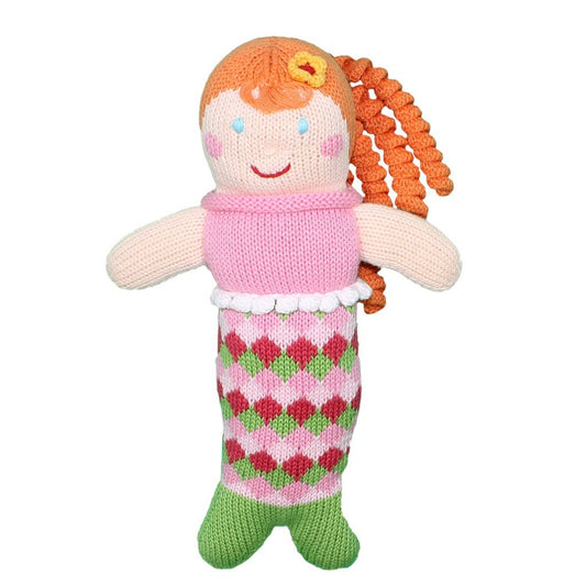 Penny the Mermaid Knit Doll