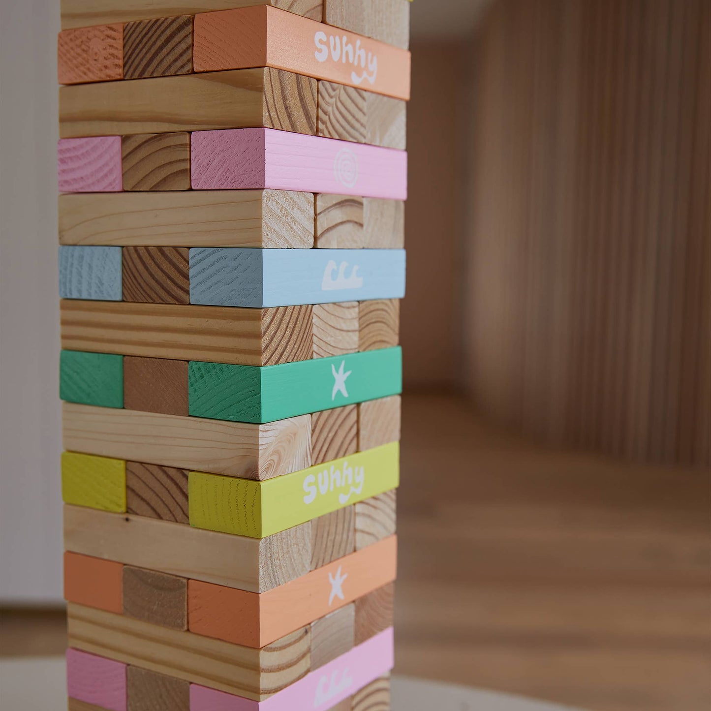 Pool Side Giant Jumbling Tower Pastel Gelato