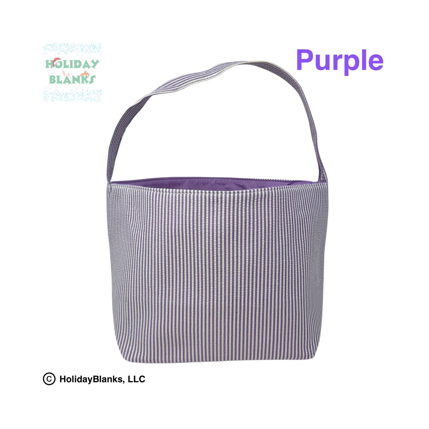 Seersucker Basket