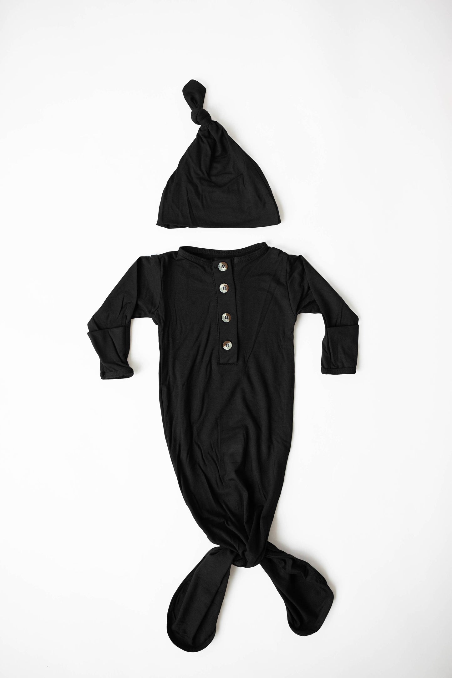 Newborn Gown and Hat Set